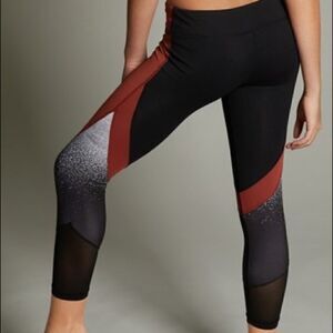 Weissman Ivy Sky dance pants mesh KELLI CROP LEGGINGS C04201 XS adult XSA